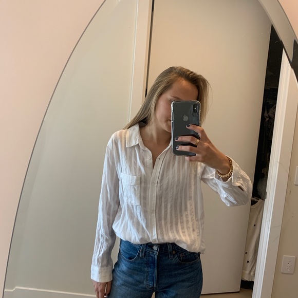 Rails striped button-down shirt - Picture 4 of 5